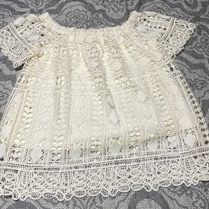 On/off the shoulder top